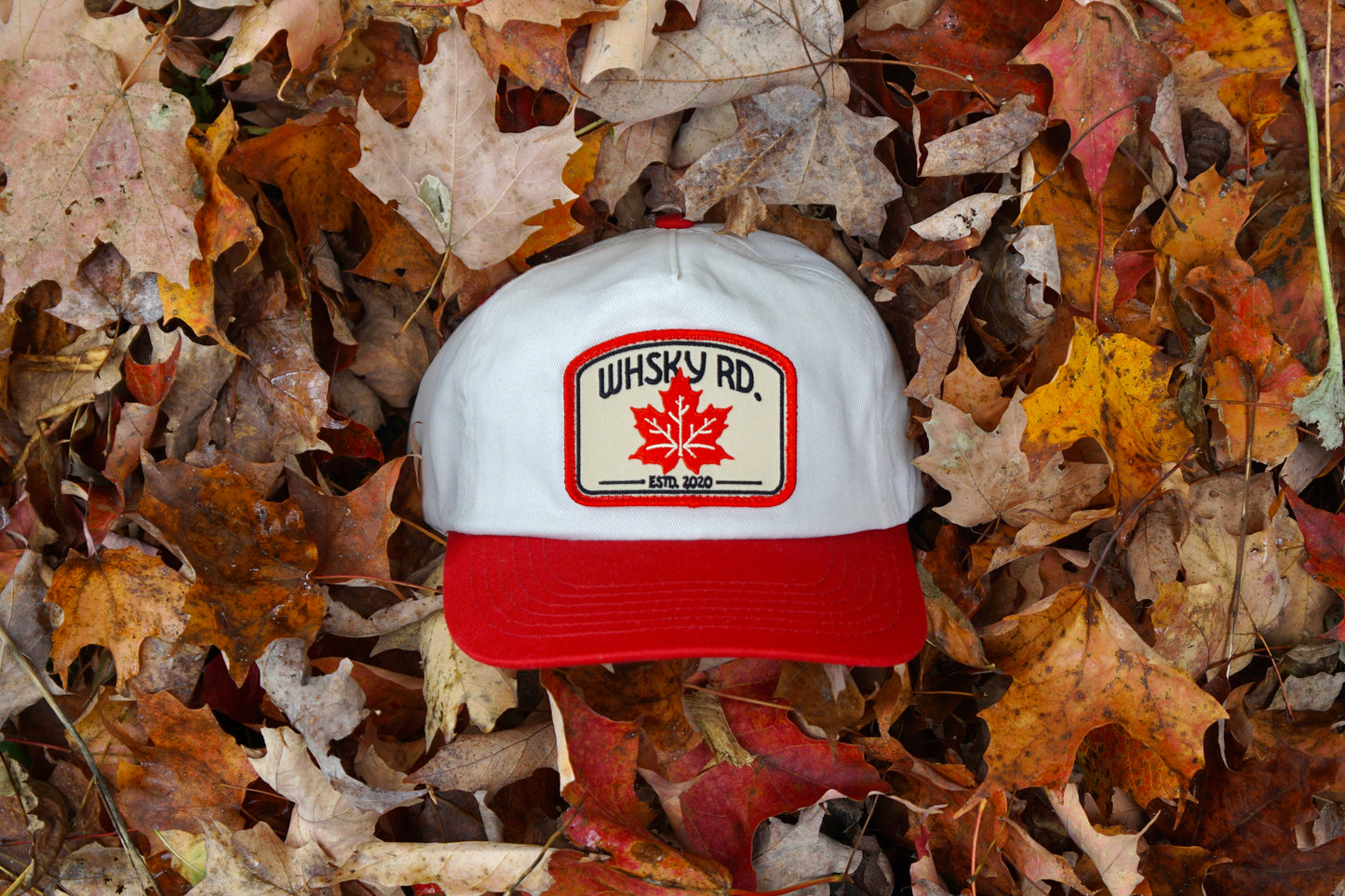 Red/White Retro Snapback