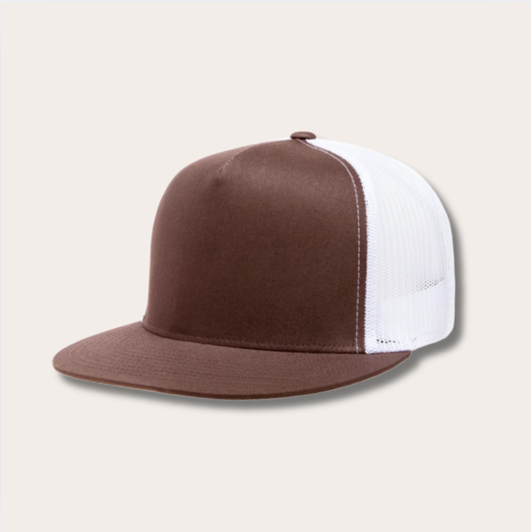 Brown/White Trucker Hat