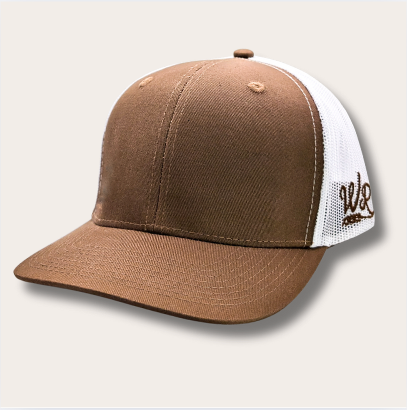 WR Brown/White Snapback