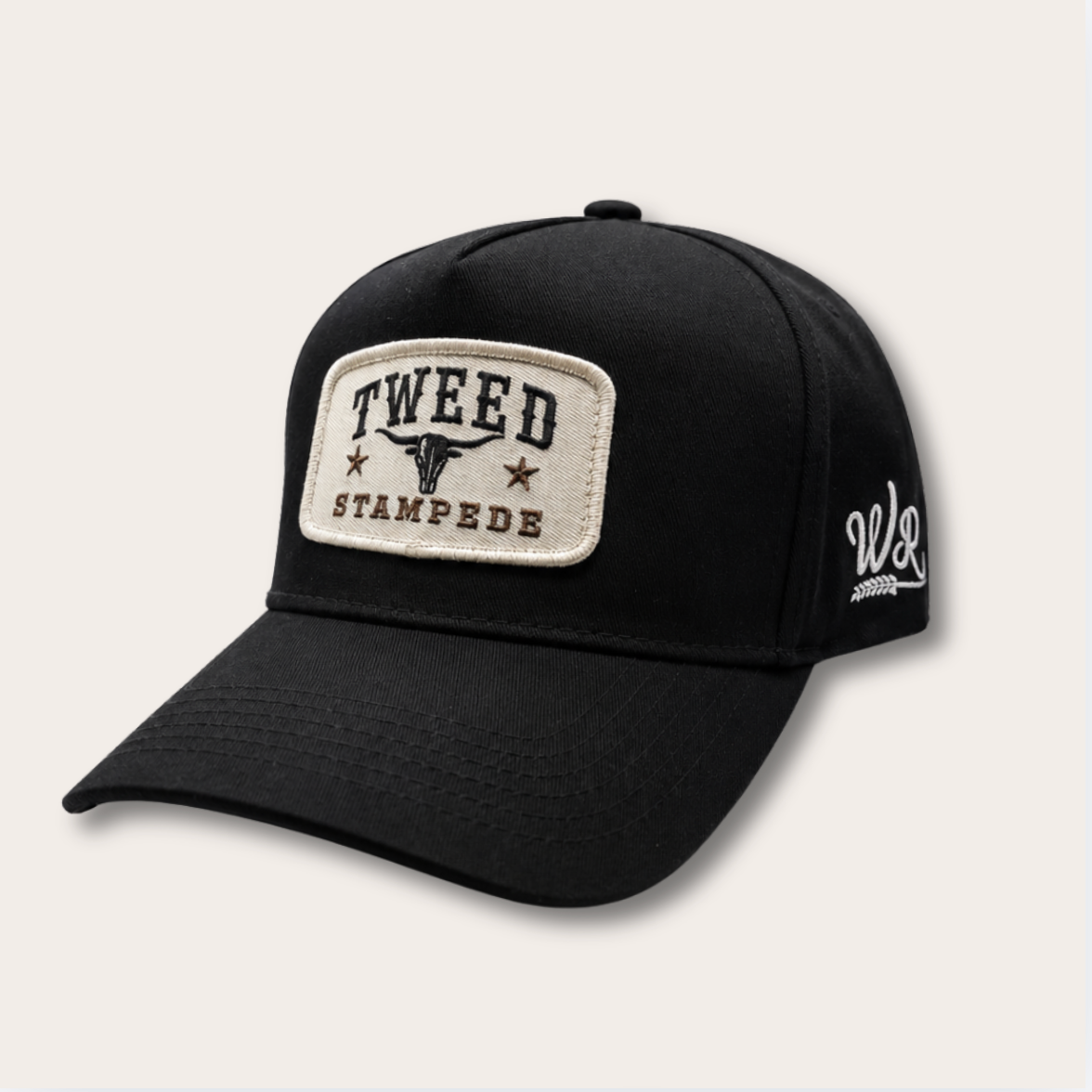 Tweed Stampede patch (Black)