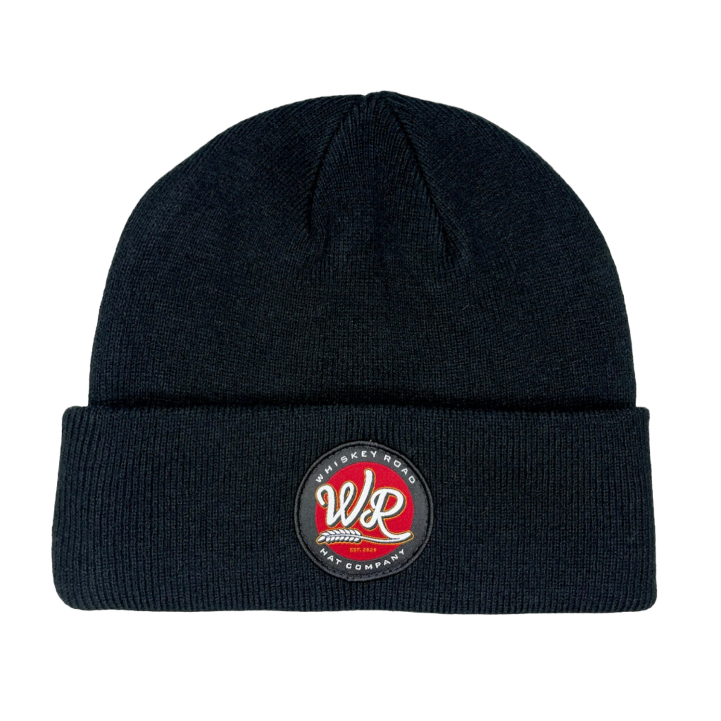 Black WR Classic Toque - Whiskey Road Hat Company