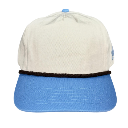Blue/White Retro Snapback