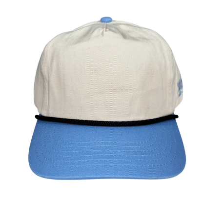 Blue/White Retro Snapback