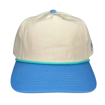 Blue/White Retro Snapback