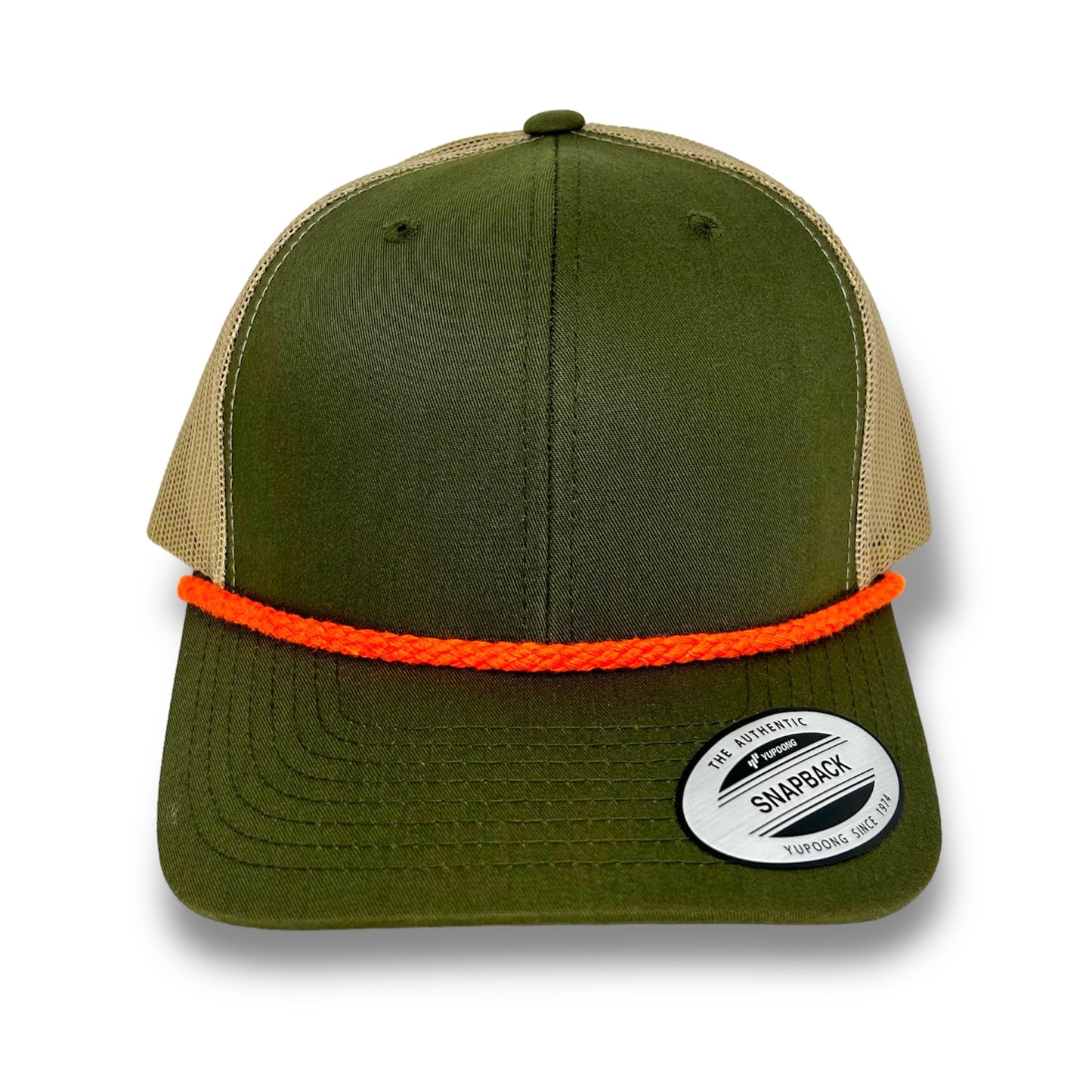 Moss/Khaki Snapback - Whiskey Road Hat Company