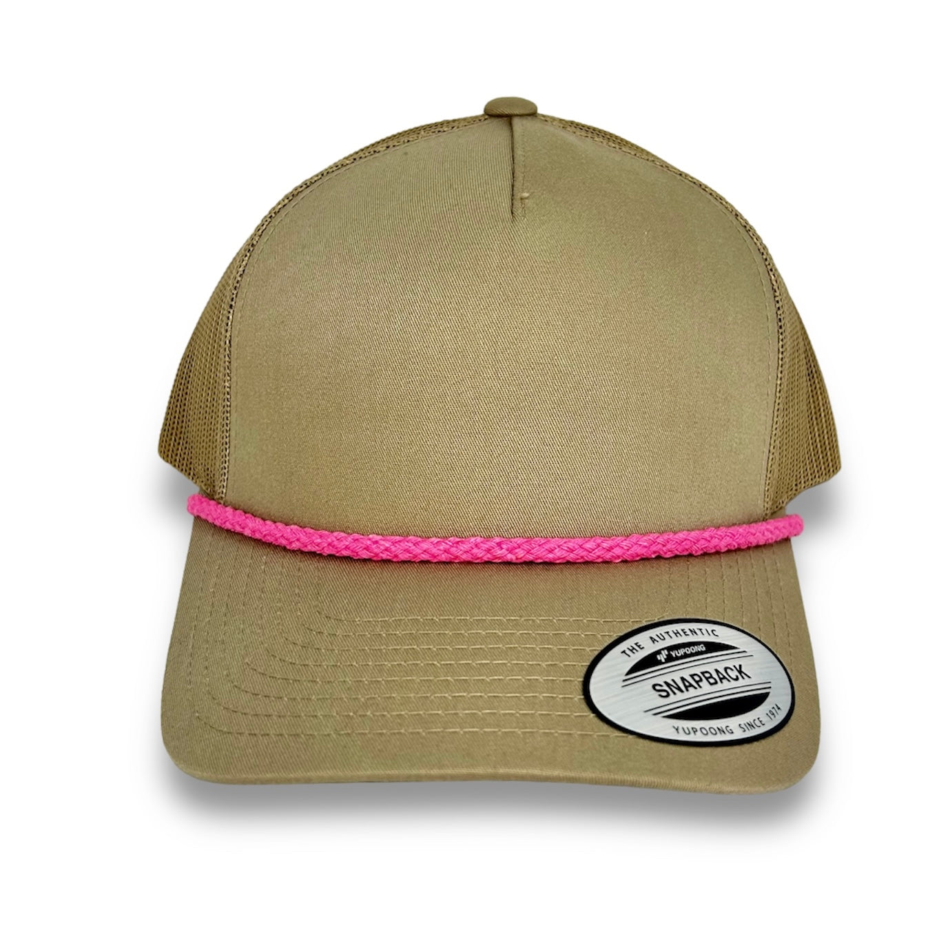 Khaki Snapback - Whiskey Road Hat Company