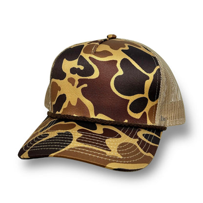 Old School Camo Snapback