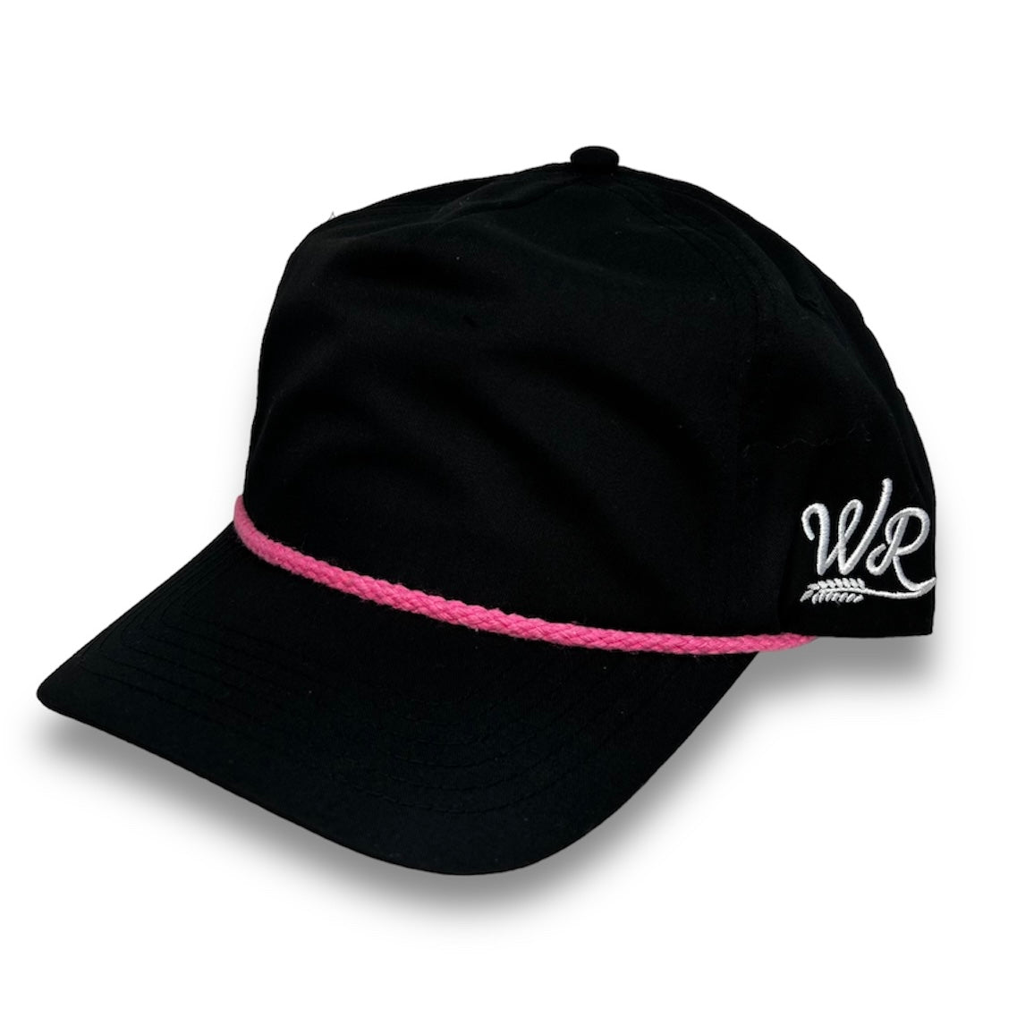 All Black Unstructured Hat