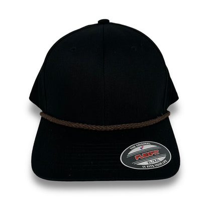 Black XL/XXL Flexfit - Whiskey Road Hat Company