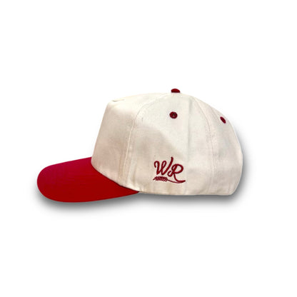 Red/White Retro Snapback