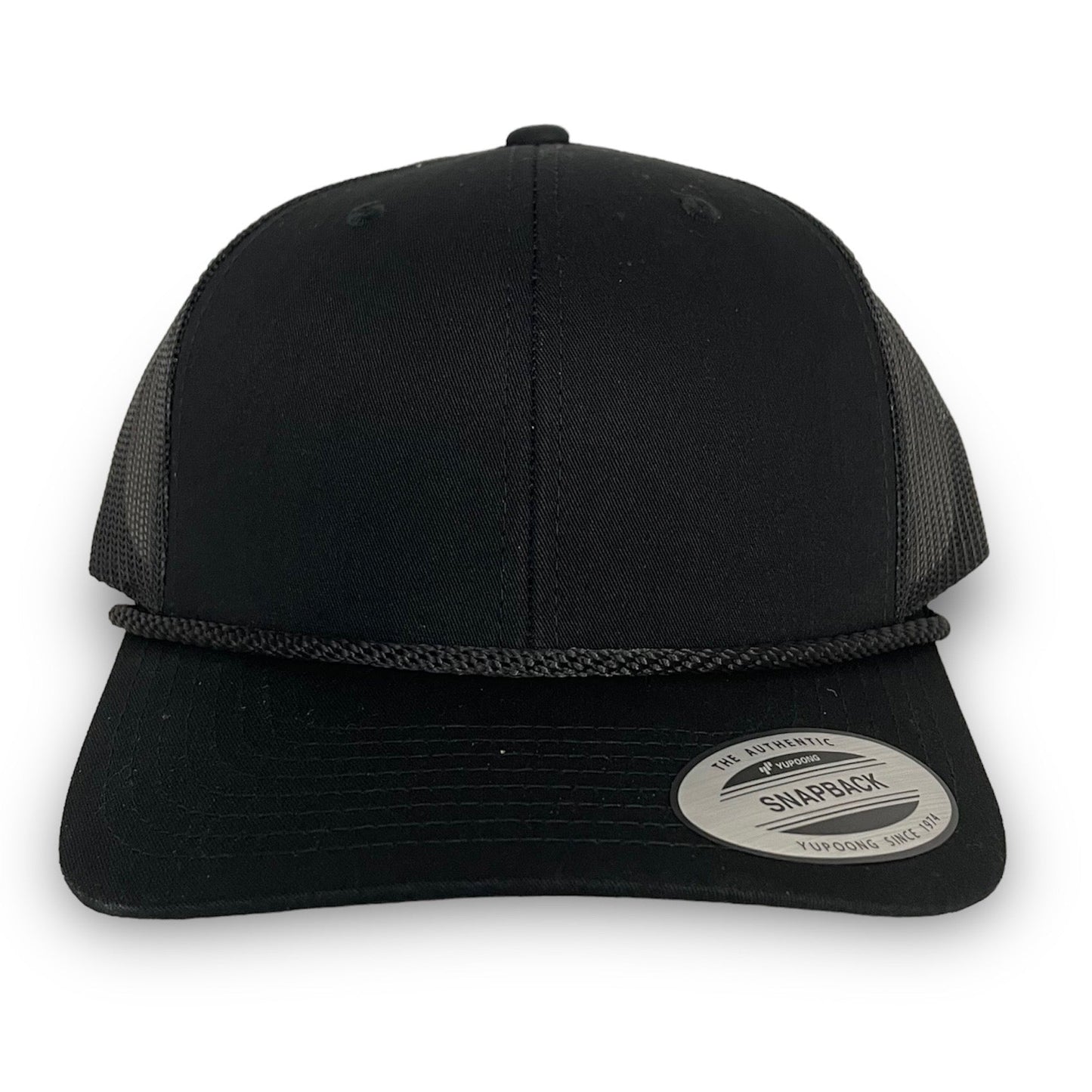 Youth Black 6-Panel