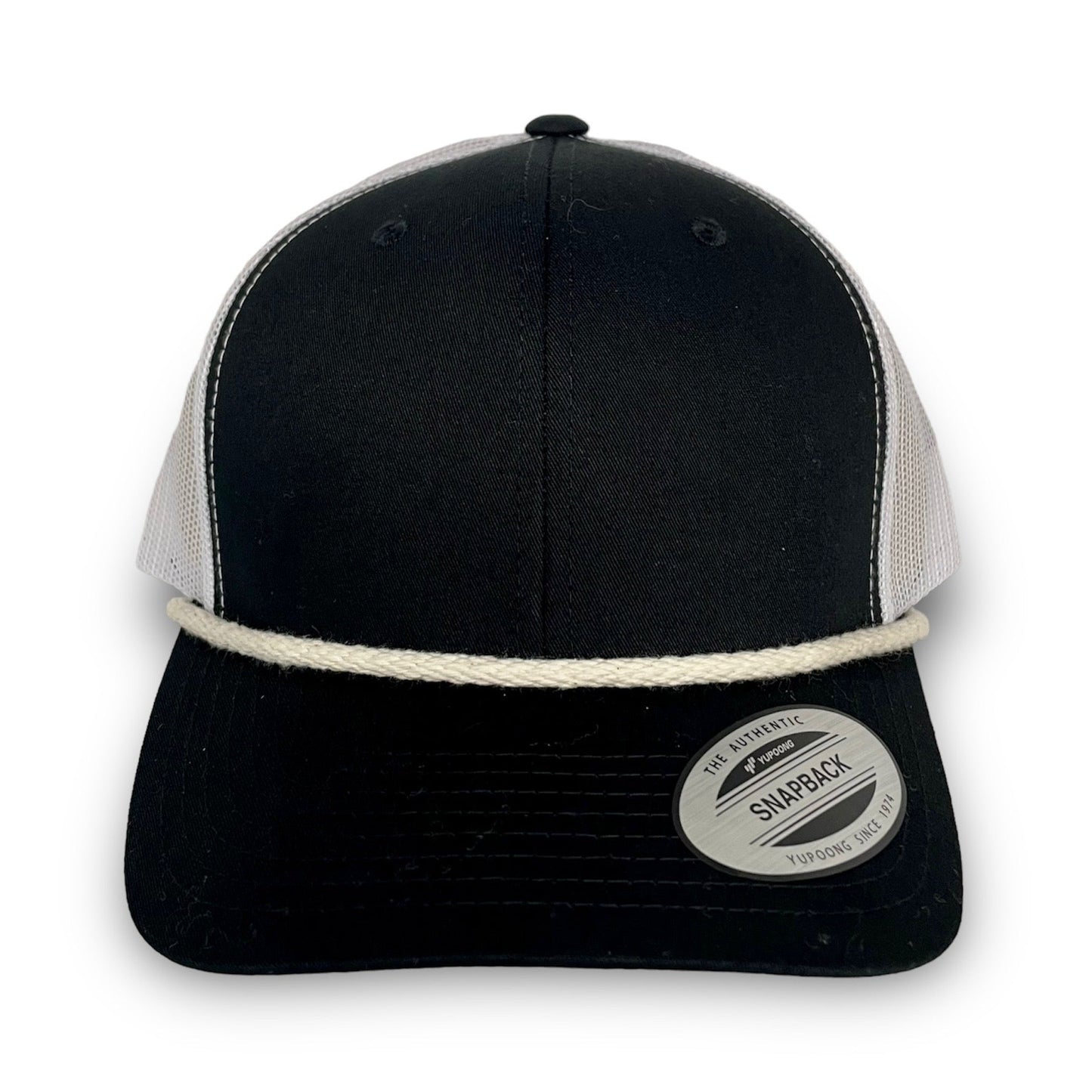 Youth Black/White 6-Panel