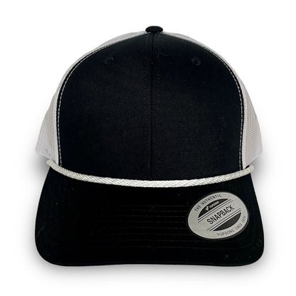 Youth Black/White 6-Panel