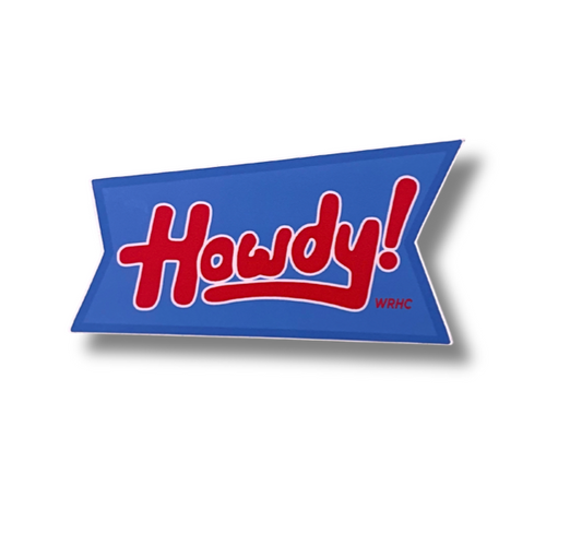 Howdy Sticker