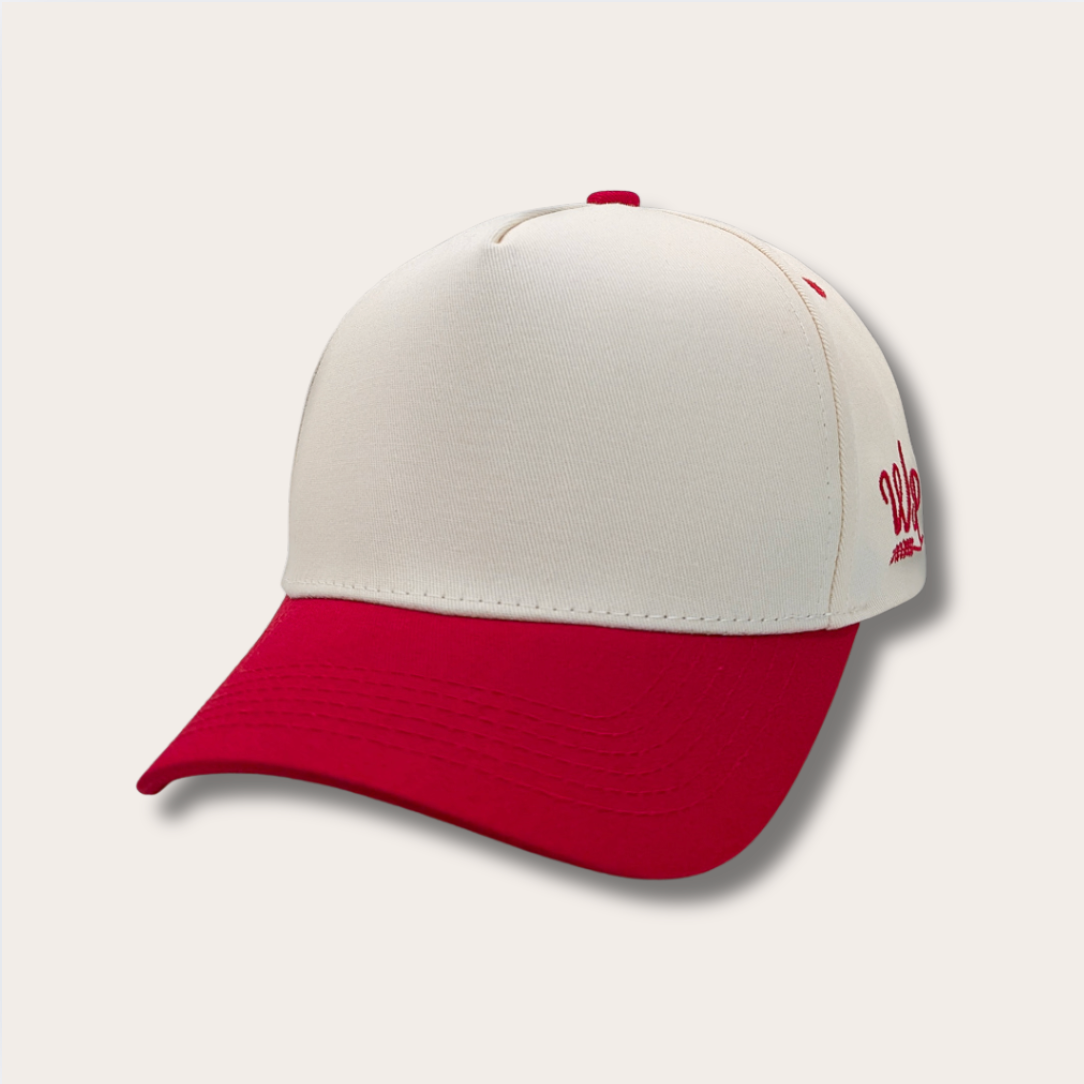 Off-white / Red Premium Two-tone