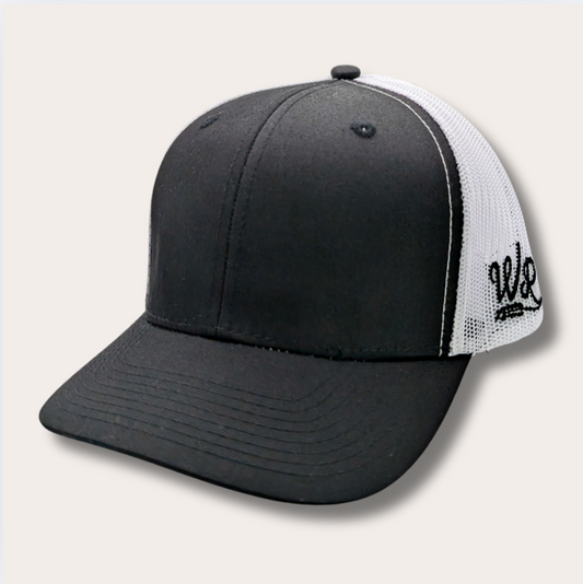 WR Black/White Snapback