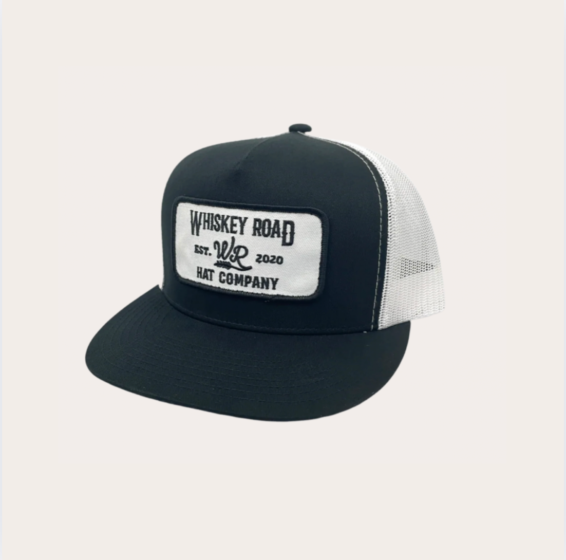 WR Outlaw - Black/White Trucker Hat
