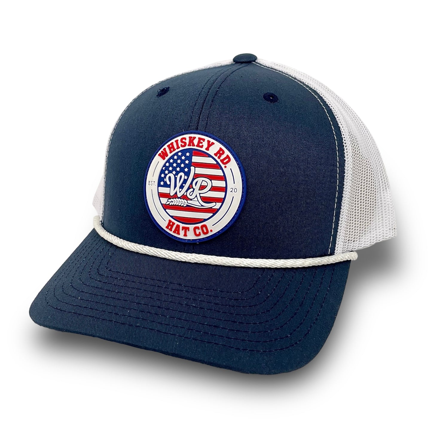 The Patrot (Navy/White Snapback)