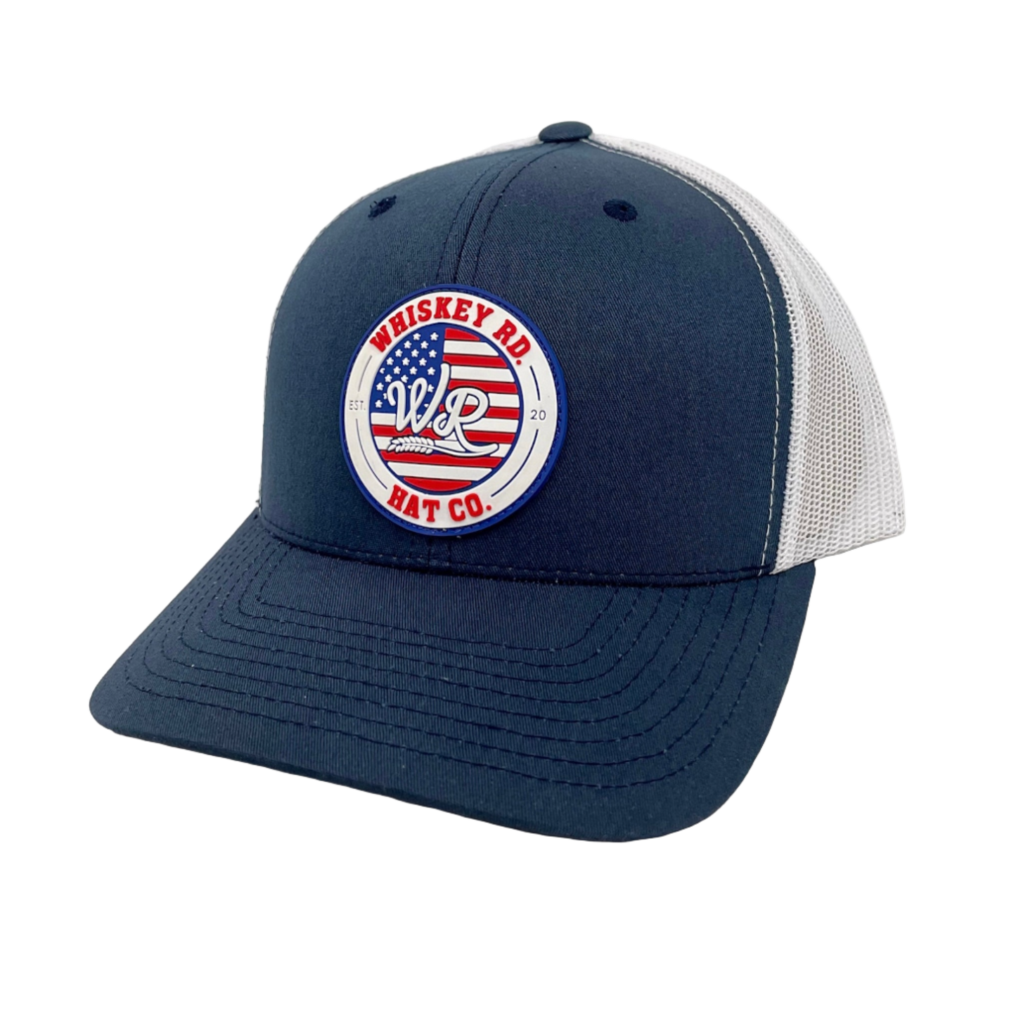 The Patrot (Navy/White Snapback)