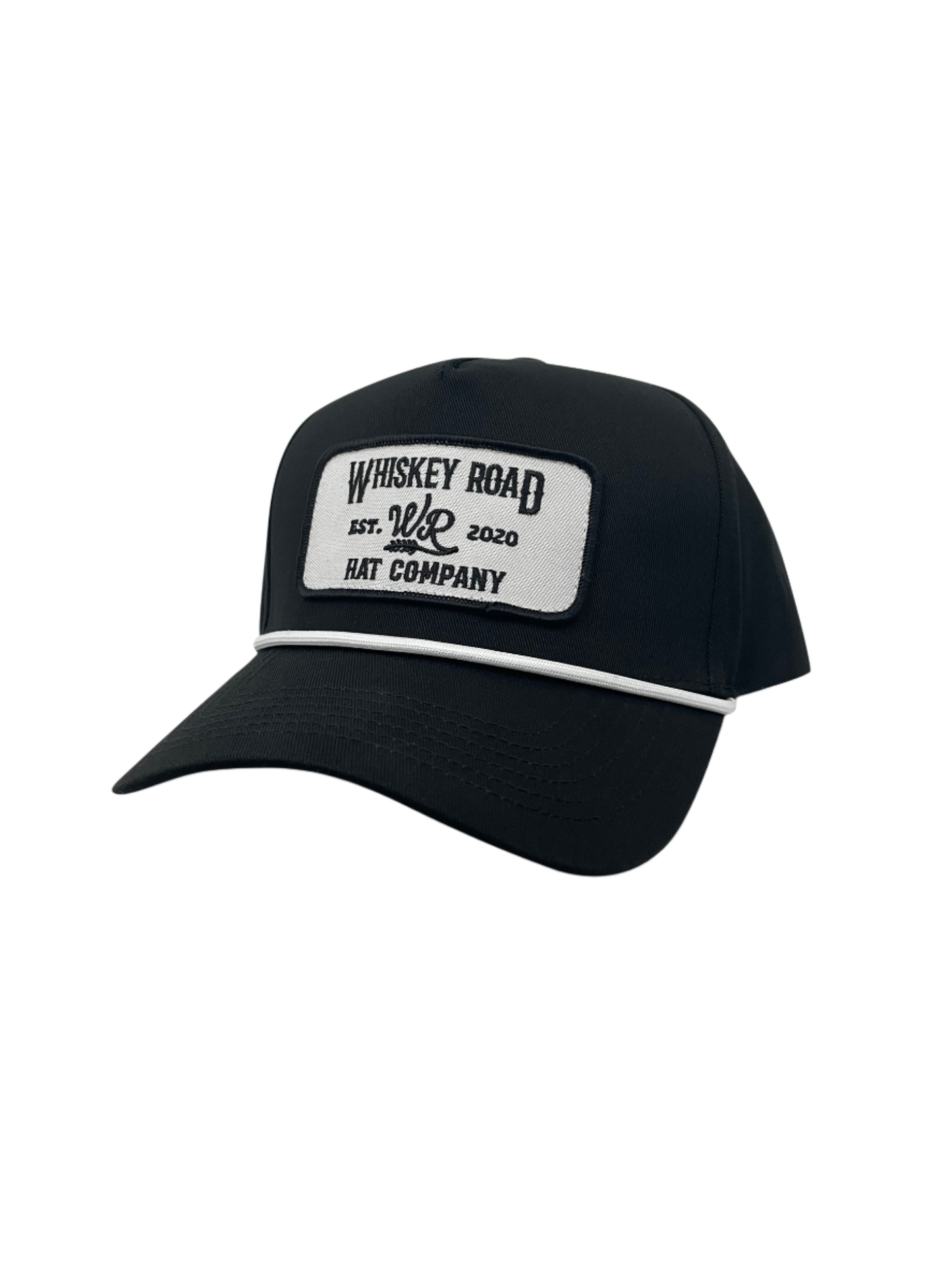 WR Outlaw - Black Rope Hat - Whiskey Road Hat Company