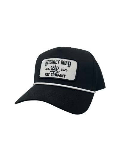 WR Outlaw - Black Rope Hat - Whiskey Road Hat Company