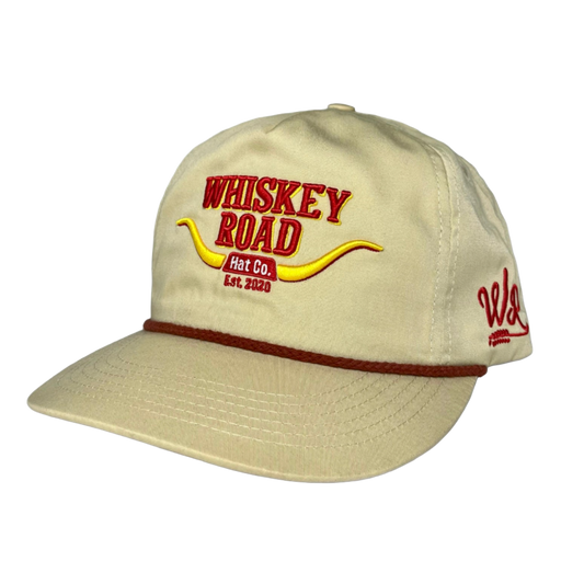 WR Retro Longhorn Hat - Whiskey Road Hat Company