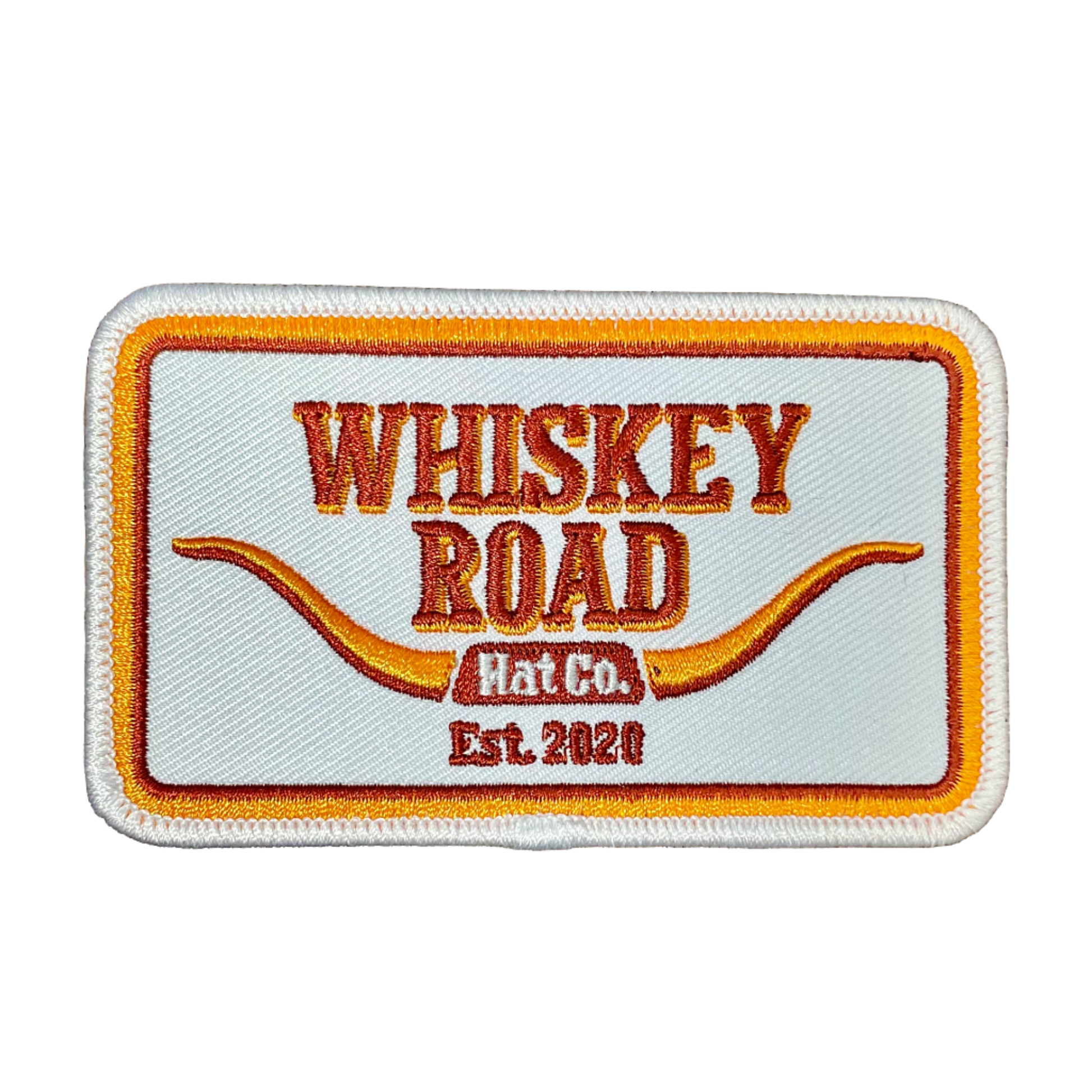 WR Longhorn Patch - Whiskey Road Hat Company