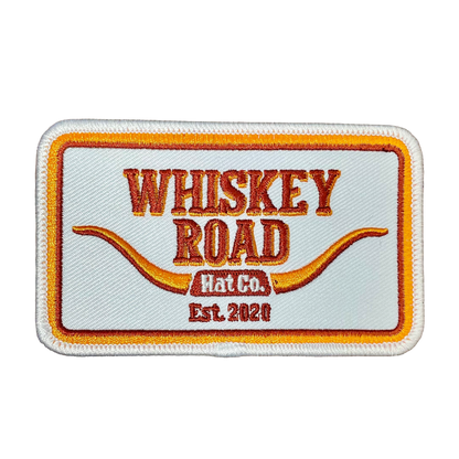 WR Longhorn Patch - Whiskey Road Hat Company