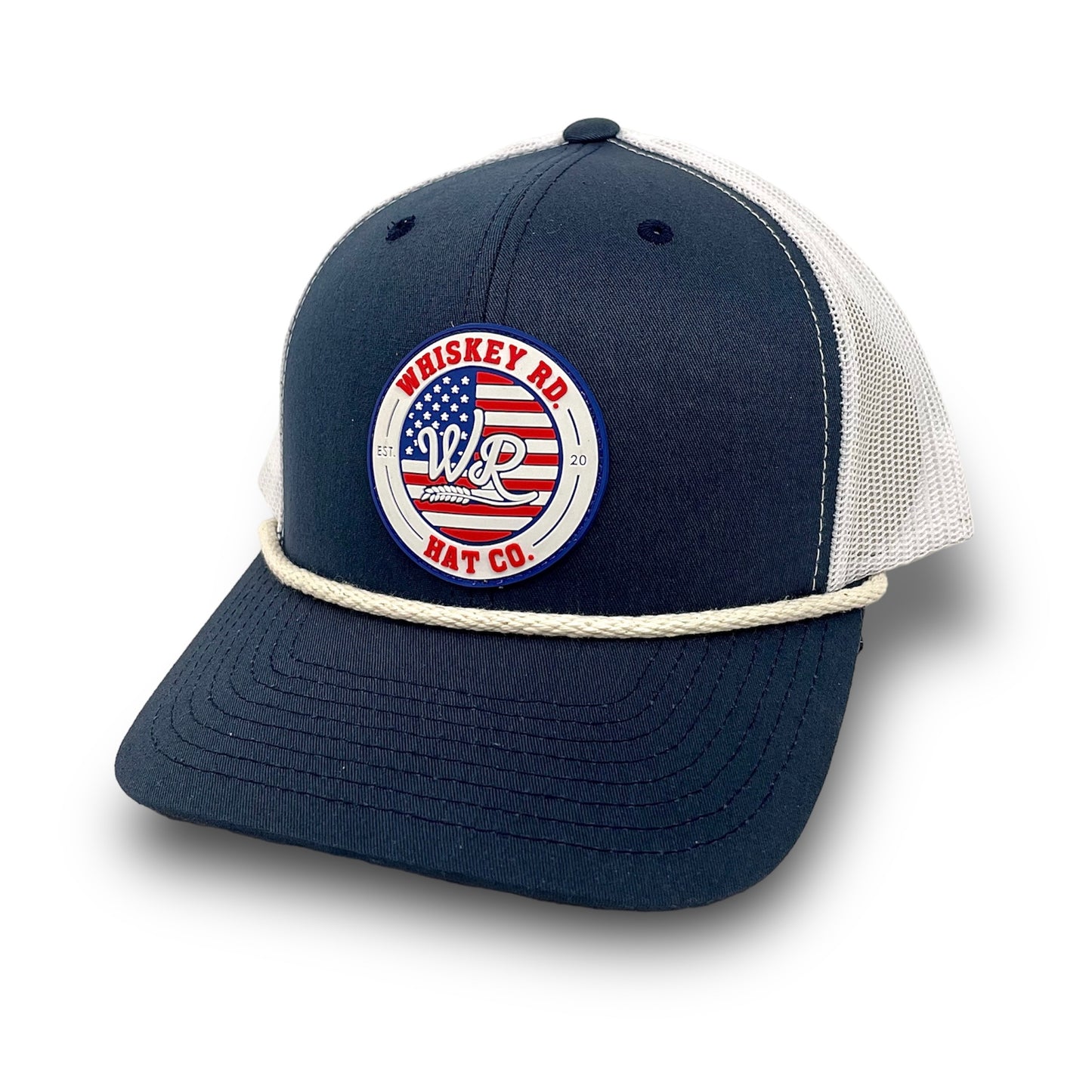 The Patrot (Navy/White Snapback)