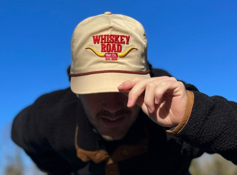 WR Retro Longhorn Hat - Whiskey Road Hat Company