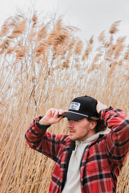 WR Outlaw - Black Rope Hat - Whiskey Road Hat Company