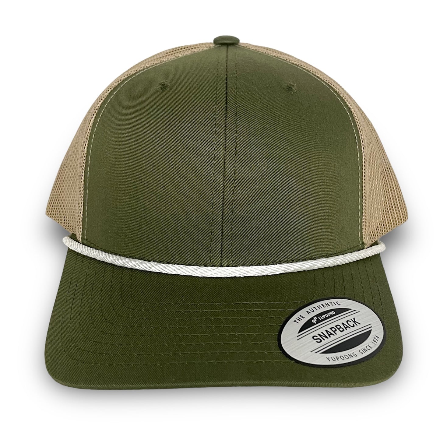 Moss/Khaki Snapback - Whiskey Road Hat Company