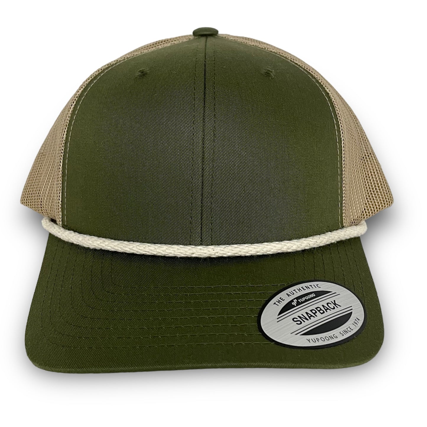 Moss/Khaki Snapback - Whiskey Road Hat Company