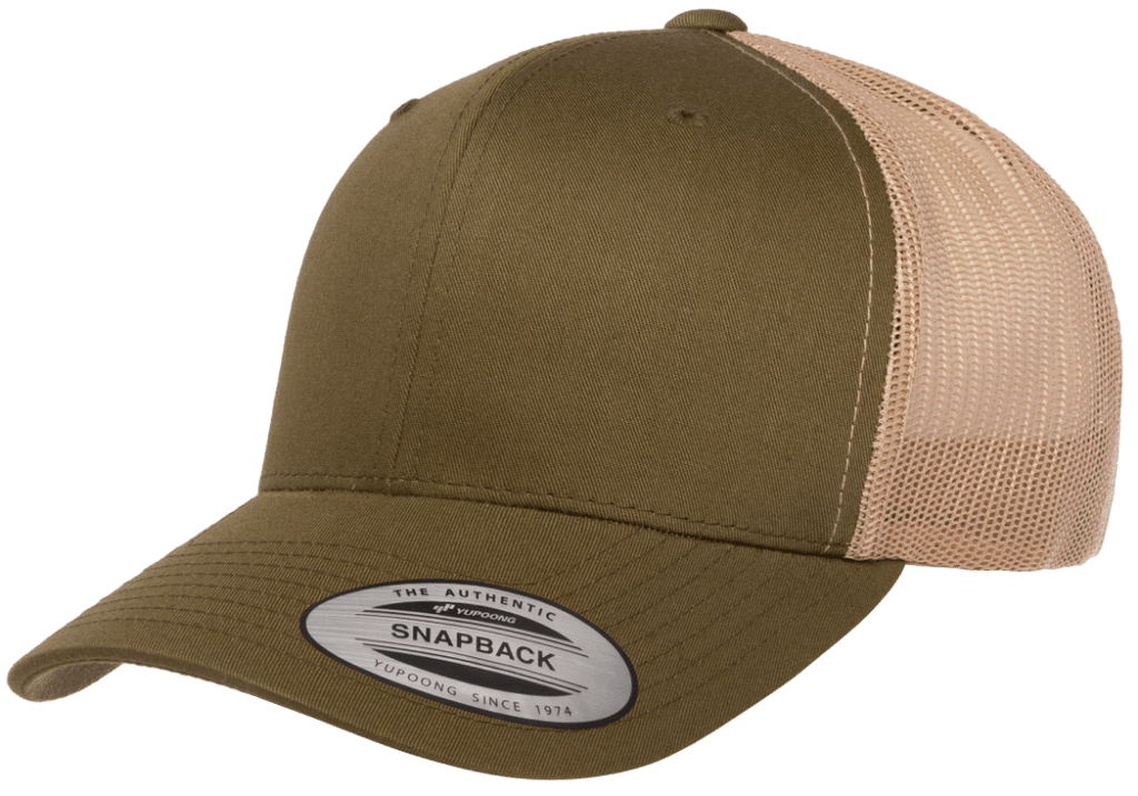 Moss/Khaki Snapback - Whiskey Road Hat Company