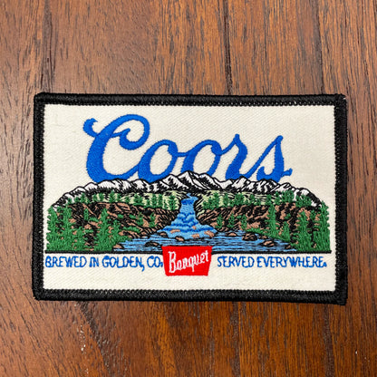 Vintage Coors Banquet Patch - Whiskey Road Hat Company