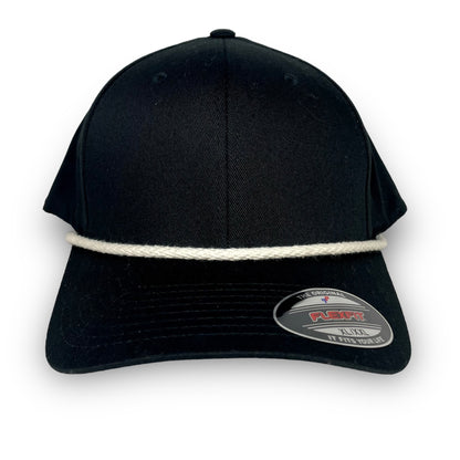 Black XL/XXL Flexfit - Whiskey Road Hat Company