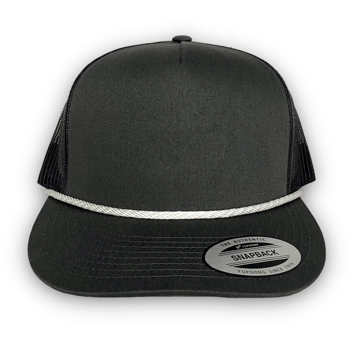 Charcoal Trucker Hat - Whiskey Road Hat Company